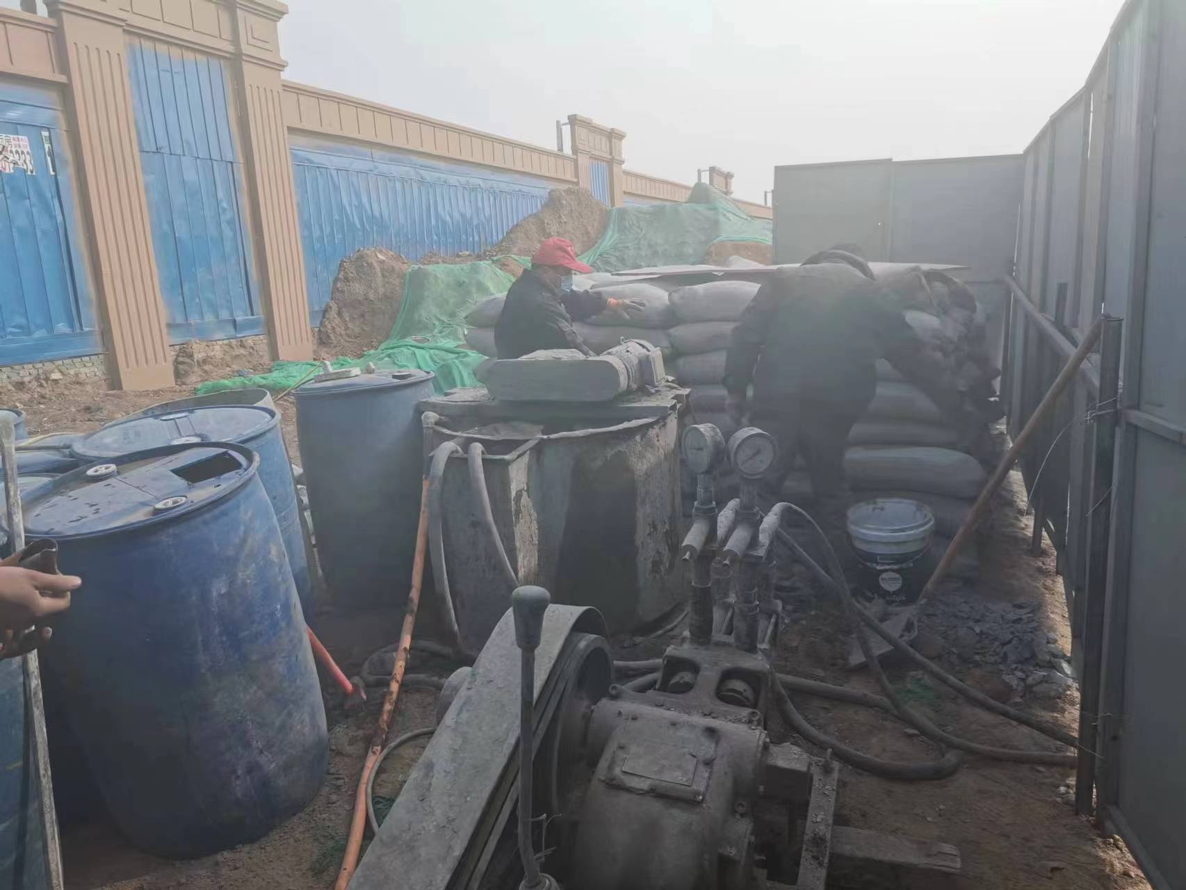 札达房屋下沉注浆